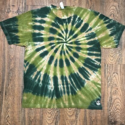 Natural Color Spiral T-Shirt