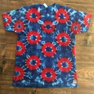 Tie Dye, Circles, T-Shirt, Handmade, Local Made