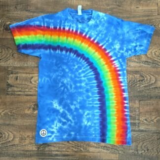 Tie Dye, Rainbow, T-Shirt, Sky, Handmade, Local Made