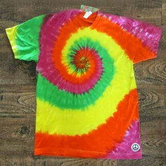 Tie Dye, Spiral, T-Shirt, Handmade, Local Made