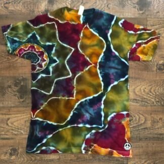 Tie Dye, T-Shirt, Sun, Star, Burst, Handmade, Local Made
