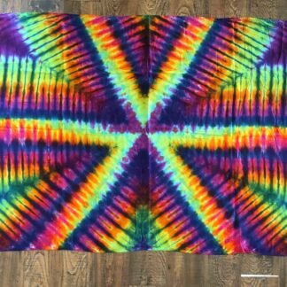 Tapestry, Tie Dye, Color Burst, Rainbow, Handmade, Local Made