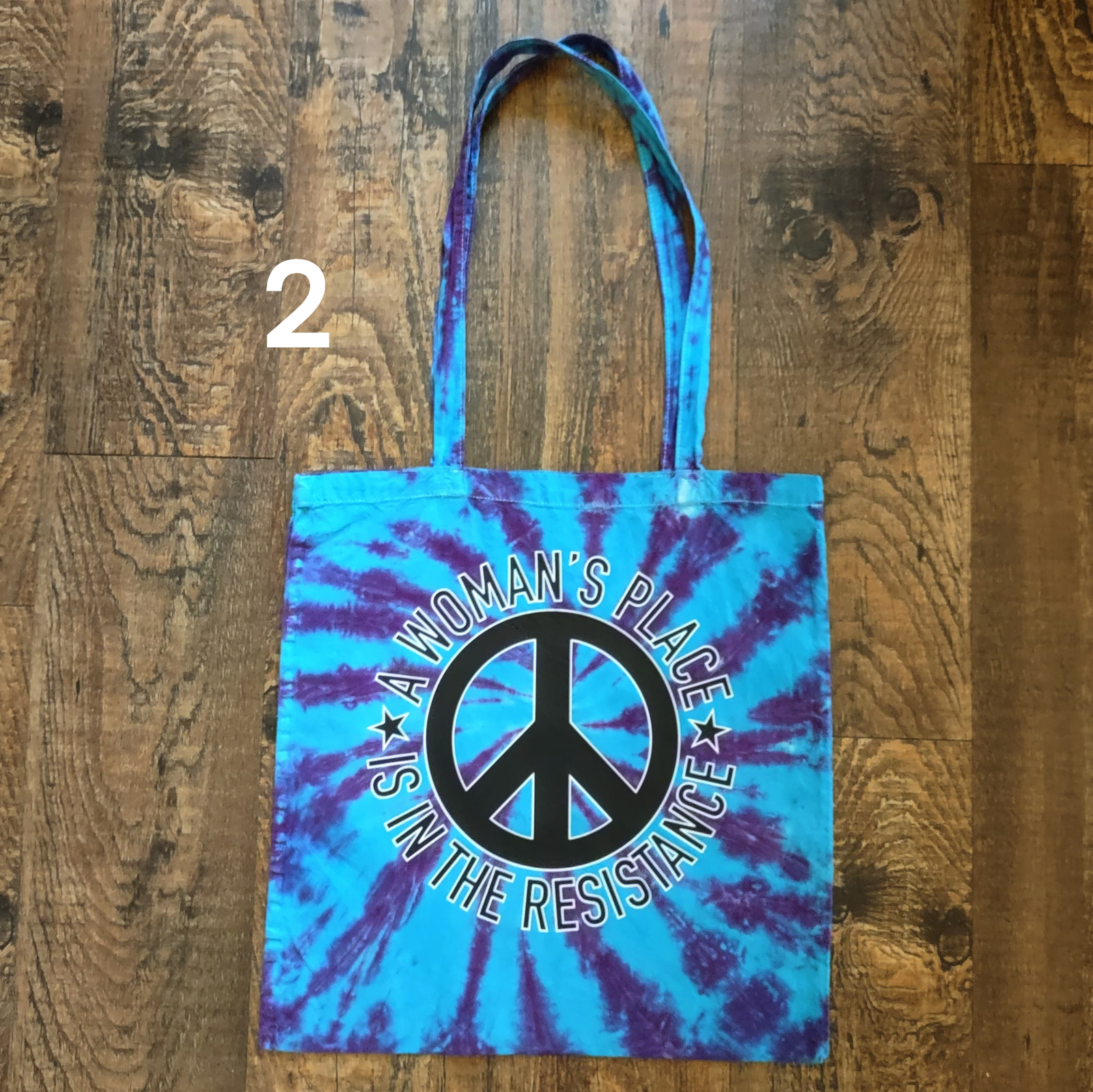 A Woman's Place Belongs In The Resistance Tote Bag - Image 3