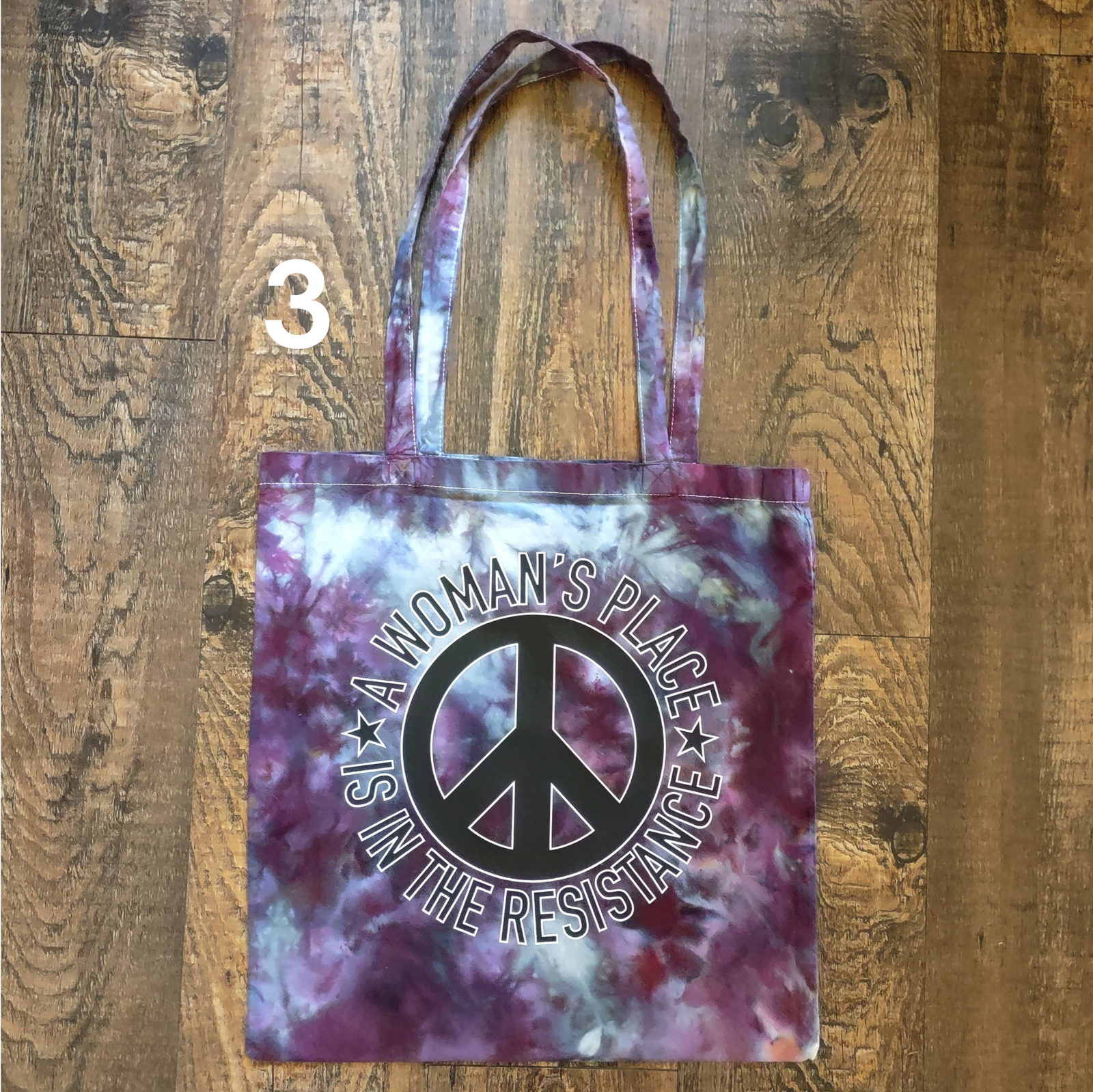 A Woman's Place Belongs In The Resistance Tote Bag - Image 4