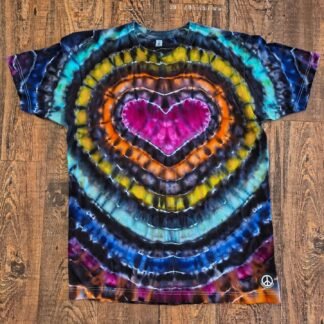 Rainbow Geode Heart T-Shirt